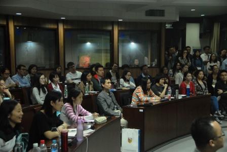 法国前总统萨科齐翻译阿曼达讲座圆满落幕-高翻公司-2016.4.29-照片03